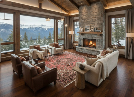 8'5"x11'10" Hand-Knotted 100% Wool Pile Herize Rug