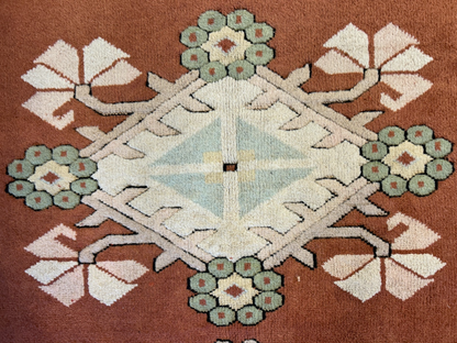 8'10"x11'8" Hand-Knotted 100%  Wool Pile Kazak Rug