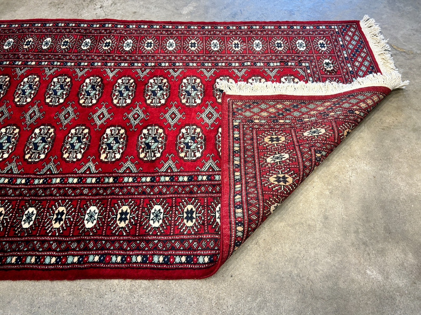 3'x5' Hand-Knotted 100% Wool Pile Bokhara Rug
