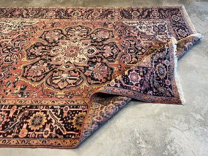 8'x11'3" Hand-Knotted 100% Wool Pile Herize Rug