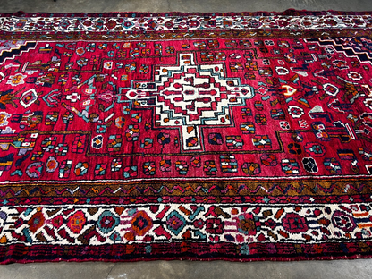 5'5" x 10'1" Hand-Knotted 100% Wool Carpet - Hamadane Area Rug