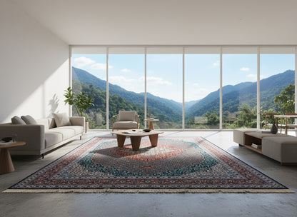 9'x12' Hand-Knotted 100% Wool Pile Sinopersian Carpet - Area Rug