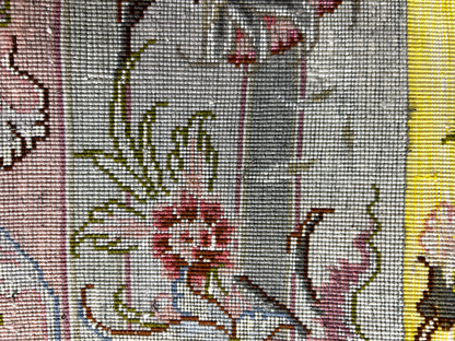 8'3"x11'7" Extremely Fine Hand-Knotted Wool & Silk Tabrize Area Rug - Signed