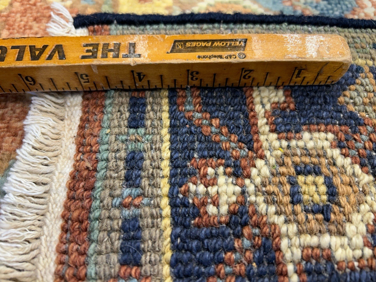 3’1”x5’ Hand-Knotted 100% Wool Indoserapi Area Rug - Carpet