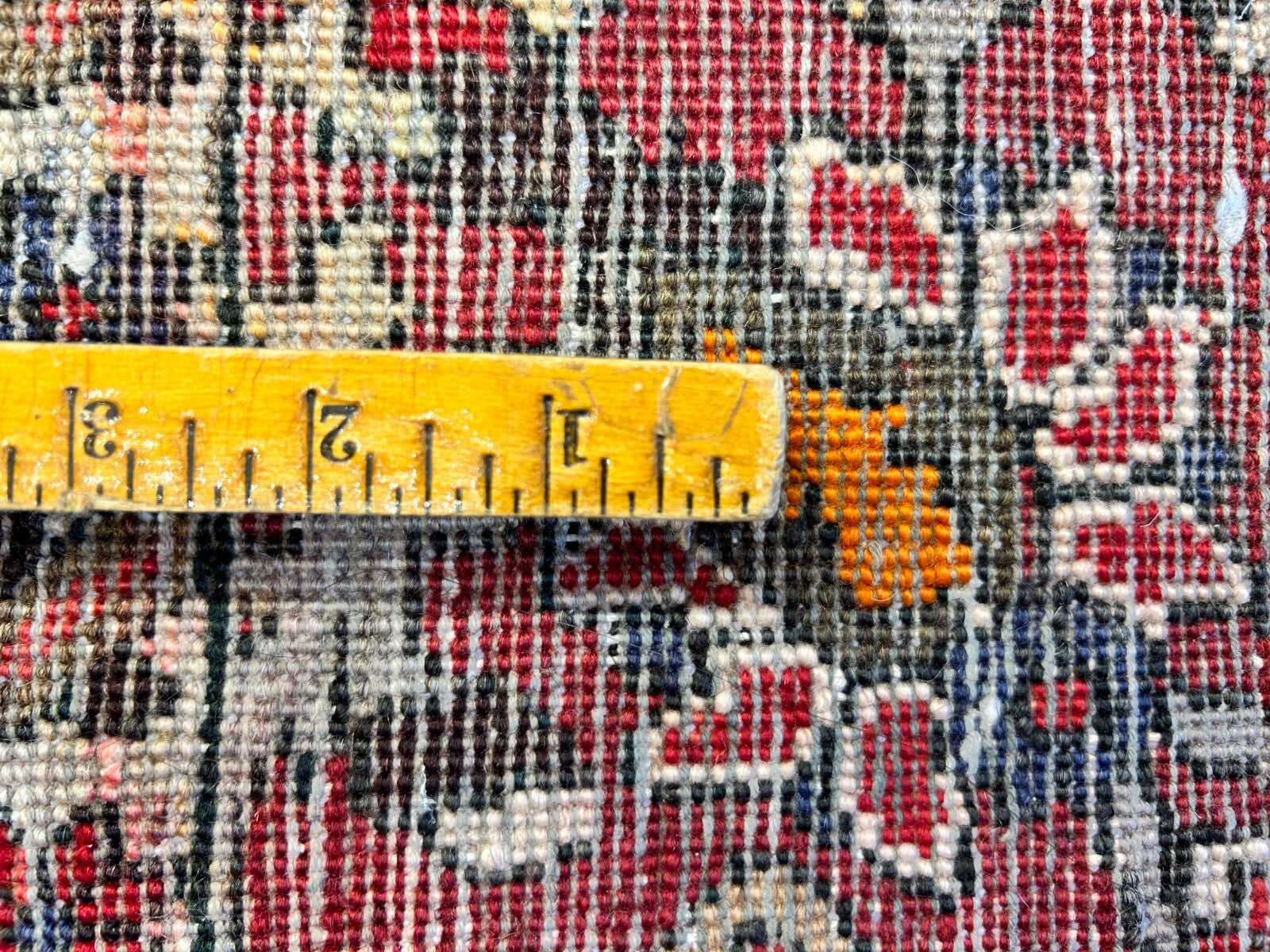 7'0"x10'3" Hand-Knotted 100% Wool Pile Bakhtiarie Carpet - Area Rug