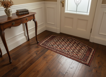 Hand-Knotted 100% Wool Pile Traditional Horse Saddle