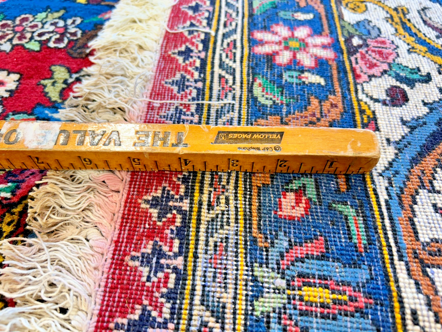 8'4"x11'11" Hand-Knotted 100% Wool Pile Bakhtiarie Rug