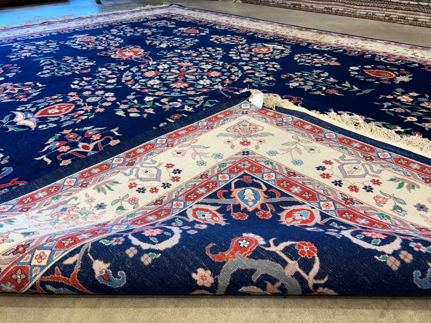 9'x12' Fine Hand-Knotted 100% Lamb Wool Pile SinoPersian Rug