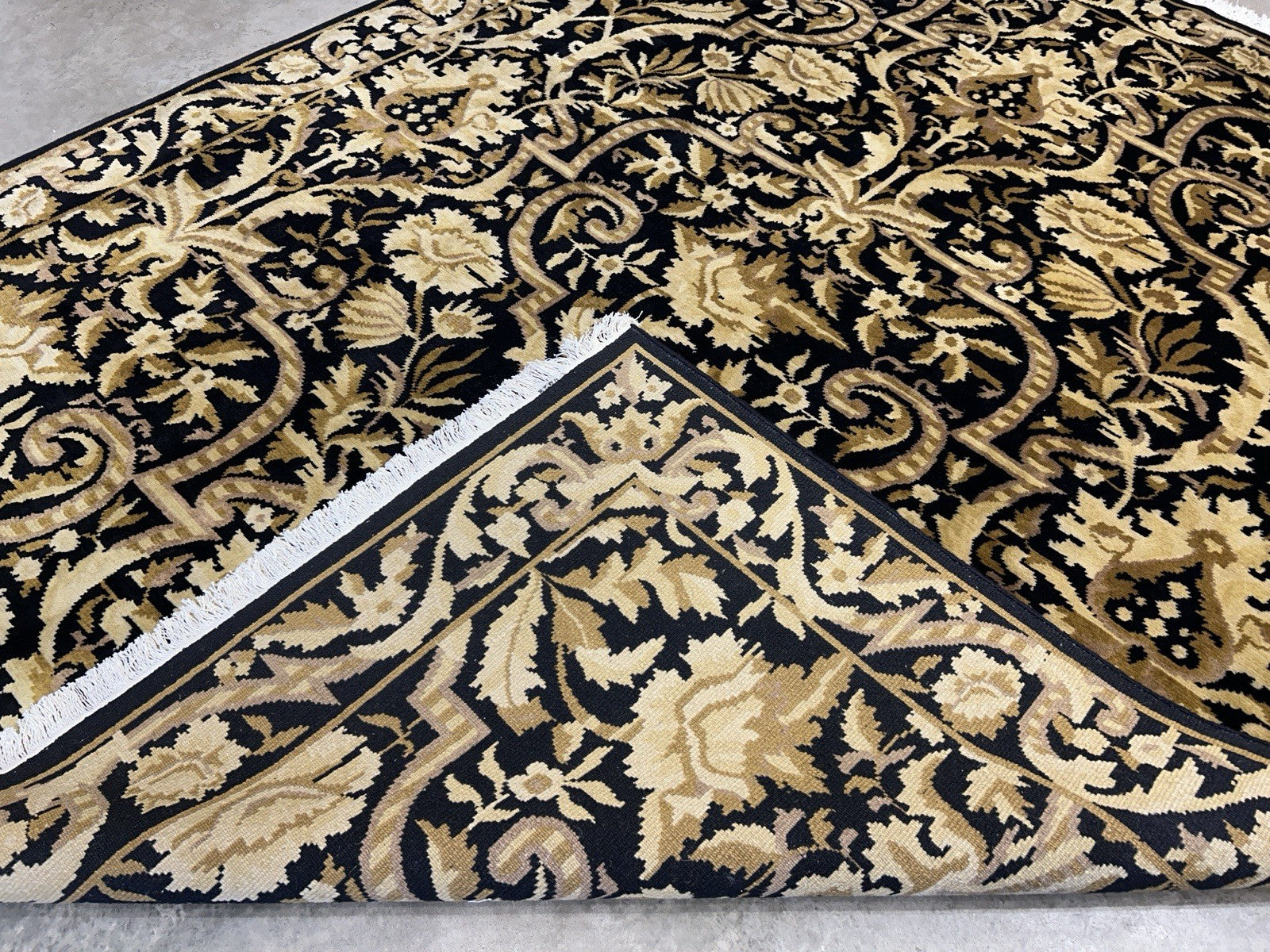 8’x10’ Hand-Knotted 100% Wool Pile Oriental Area Rug - Carpet