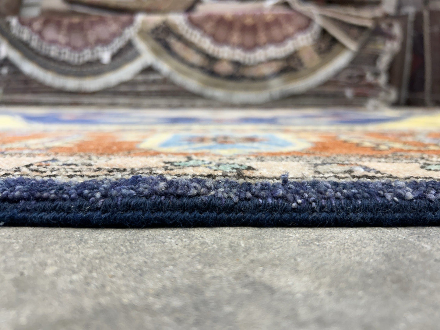 8’x10’1” Hand-Knotted 100% Wool Pile Indoserapi Area Rug - Carpet