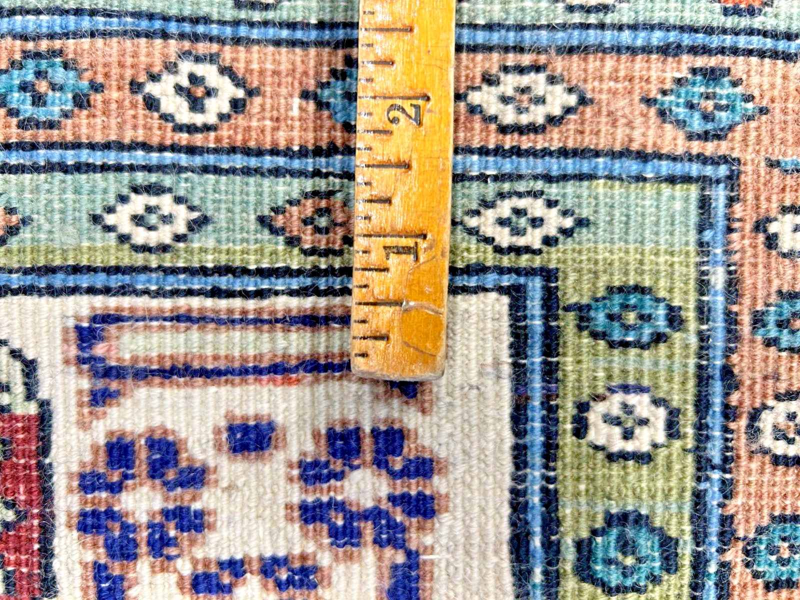 6'x9'10" Hand-Knotted 100% Wool Pile Ardabile Carpet - Area Rug