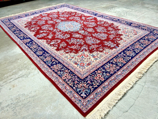 6'x9' Hand-Knotted 100% Wool Carpet - Sinopersian Area Rug