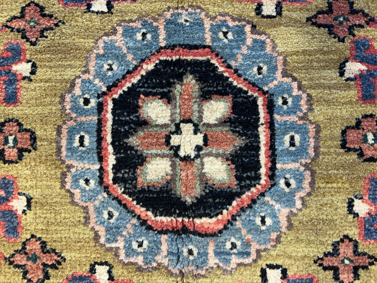 9'x11'10" Hand-Knotted 100%  Wool Pile IndoHeriz Rug