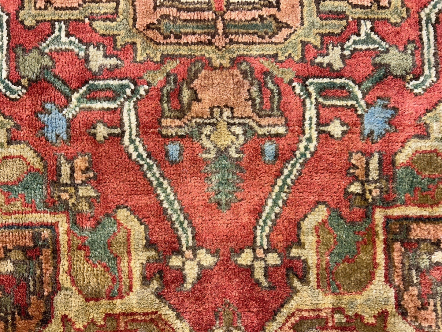 4’1”x6’1” Hand-Knotted 100% Wool Indoserapi Area Rug - Carpet