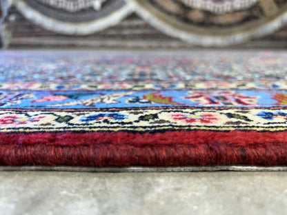 3'5"x5'2" Hand-Knotted 100% Wool Pile Persiane Bakhtiarie Rug