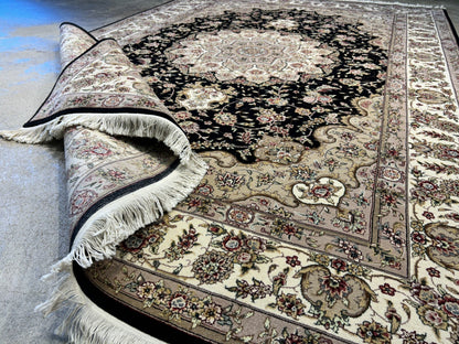 6'x9' Hand-Knotted 100% Wool Pile SinoPersian Carpet - Area Rug