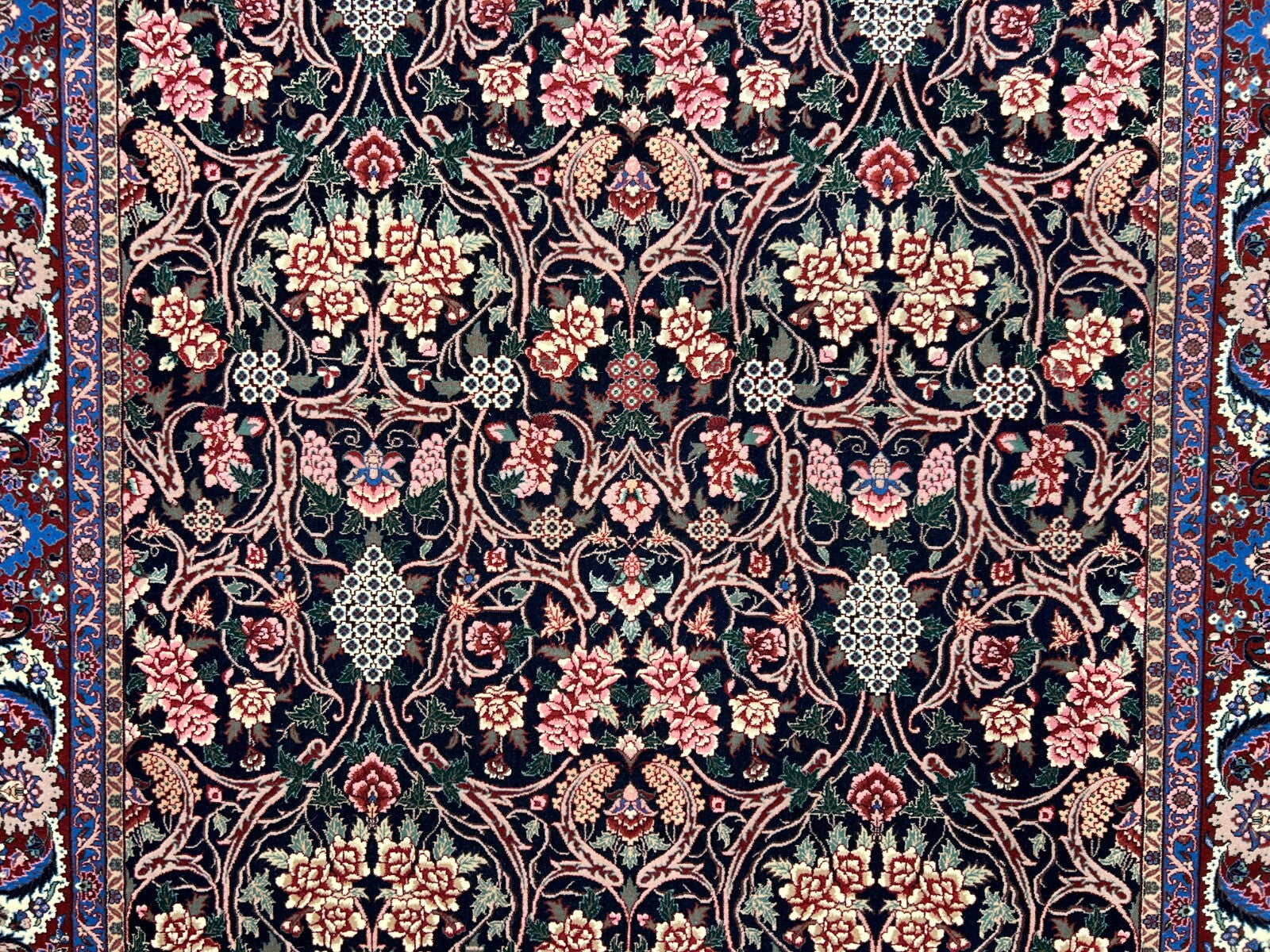 6'x9' Hand-Knotted 100% Wool Pile SinoPersian Carpet - Area Rug