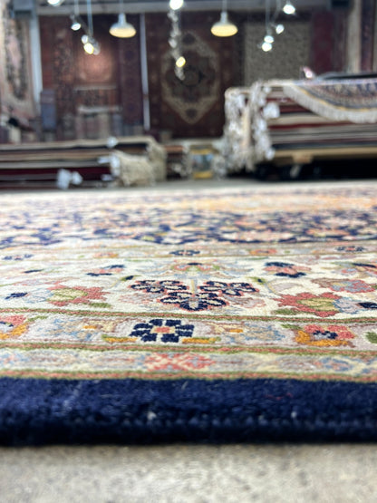 6'1"x9'4" Hand-Knotted 100% Wool Carpet - Pakpersian Kashane Area Rug