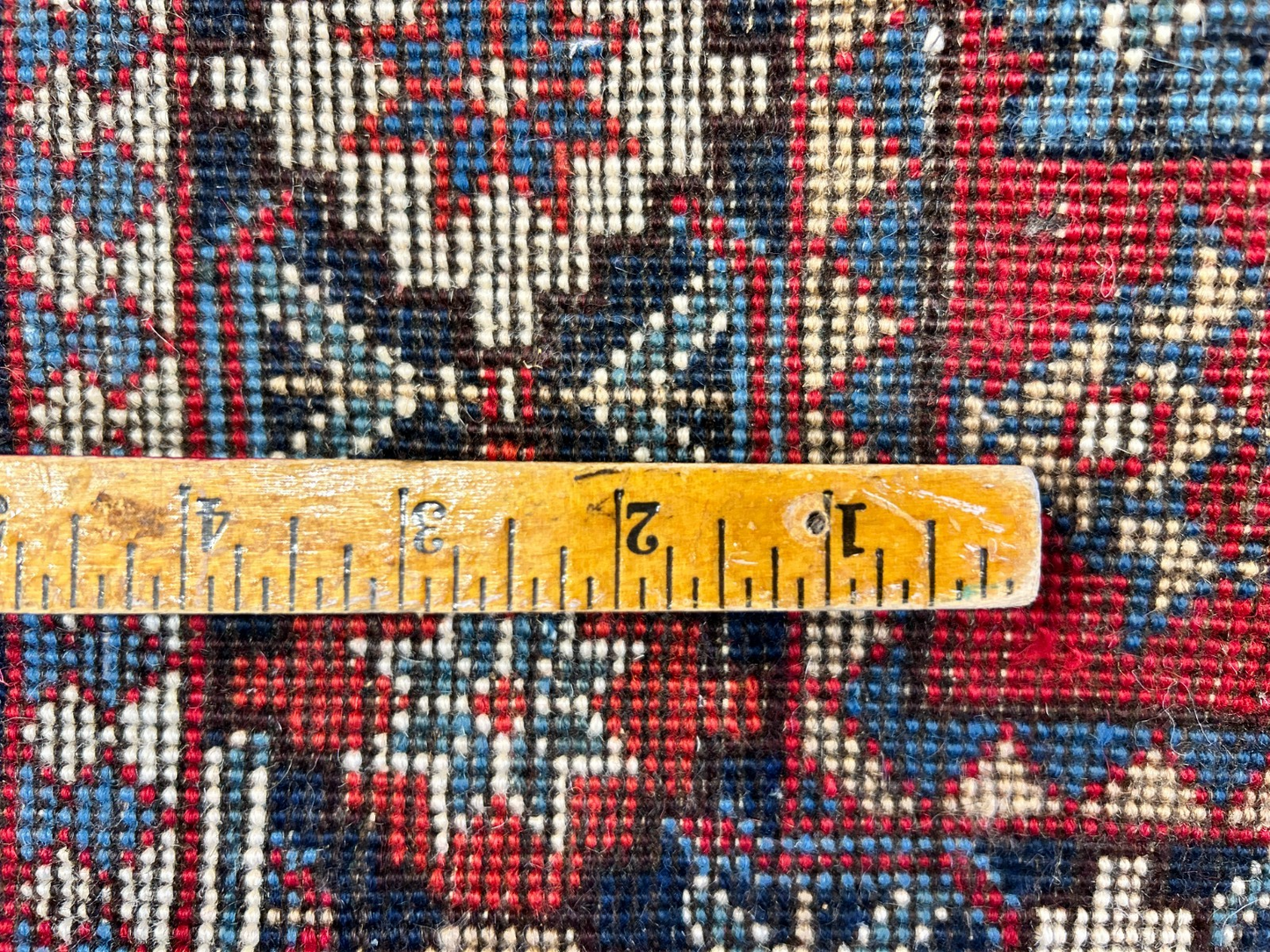 3'5"x5' Hand-Knotted 100% Wool Pile Yalamehe Rug