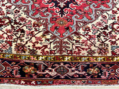 10'x12'4" Hand-Knotted 100% Lamb Wool Herize Carpet - Area Rug