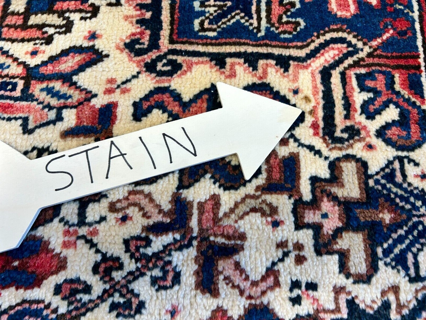 7'2"x10'1" Hand-Knotted 100% Wool Herize Carpet - Area Rug