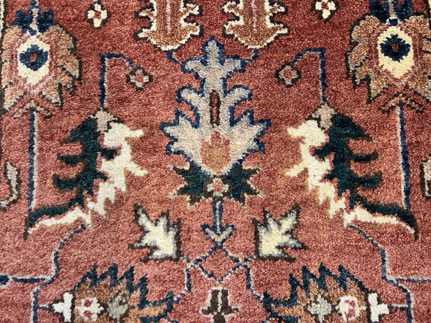 3’1”x5’1” Hand-Knotted 100% Wool Indoserapi Area Rug - Carpet