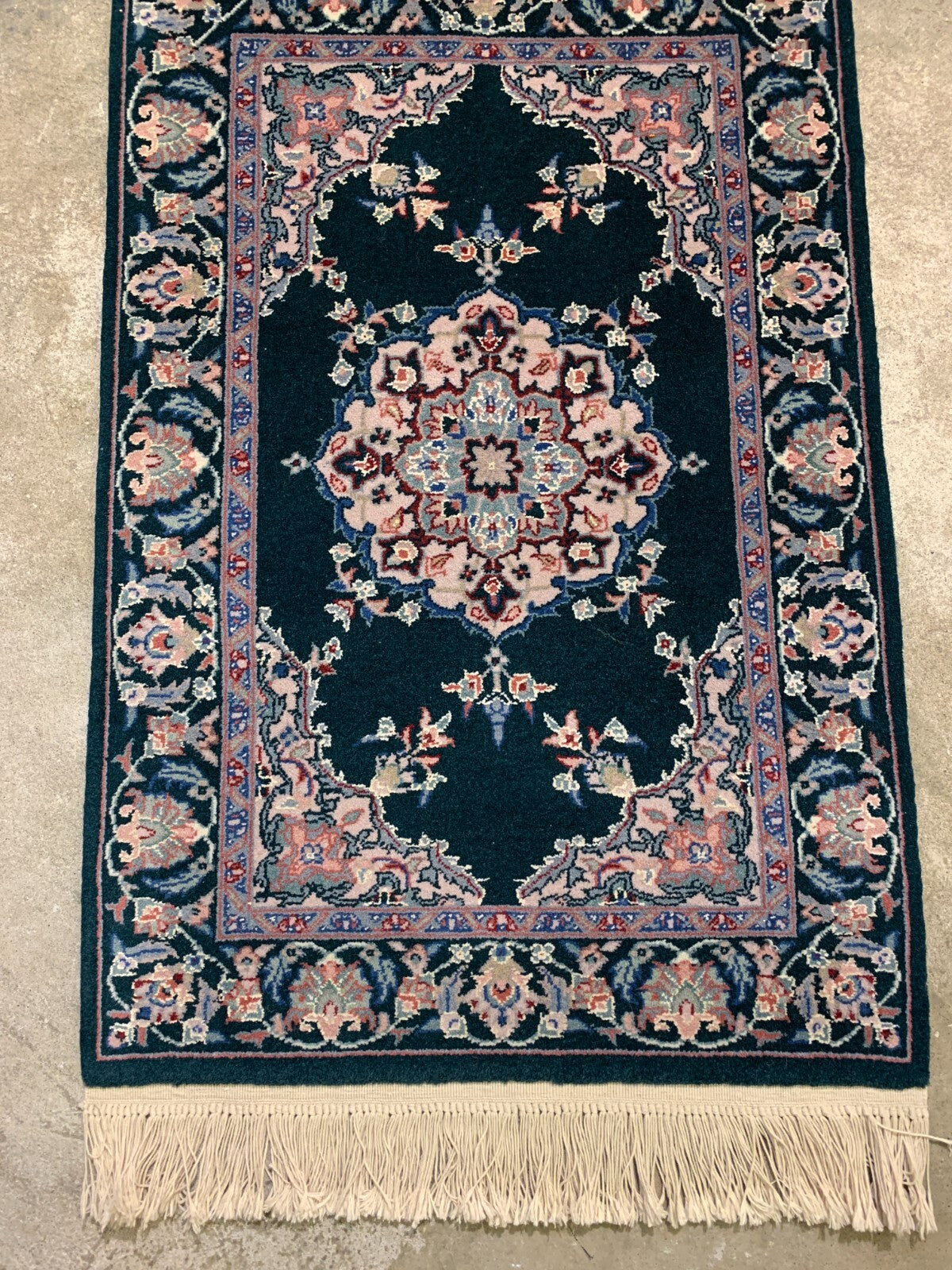 2'x3' Hand-Knotted Wool Oriental Rug - Area Carpet