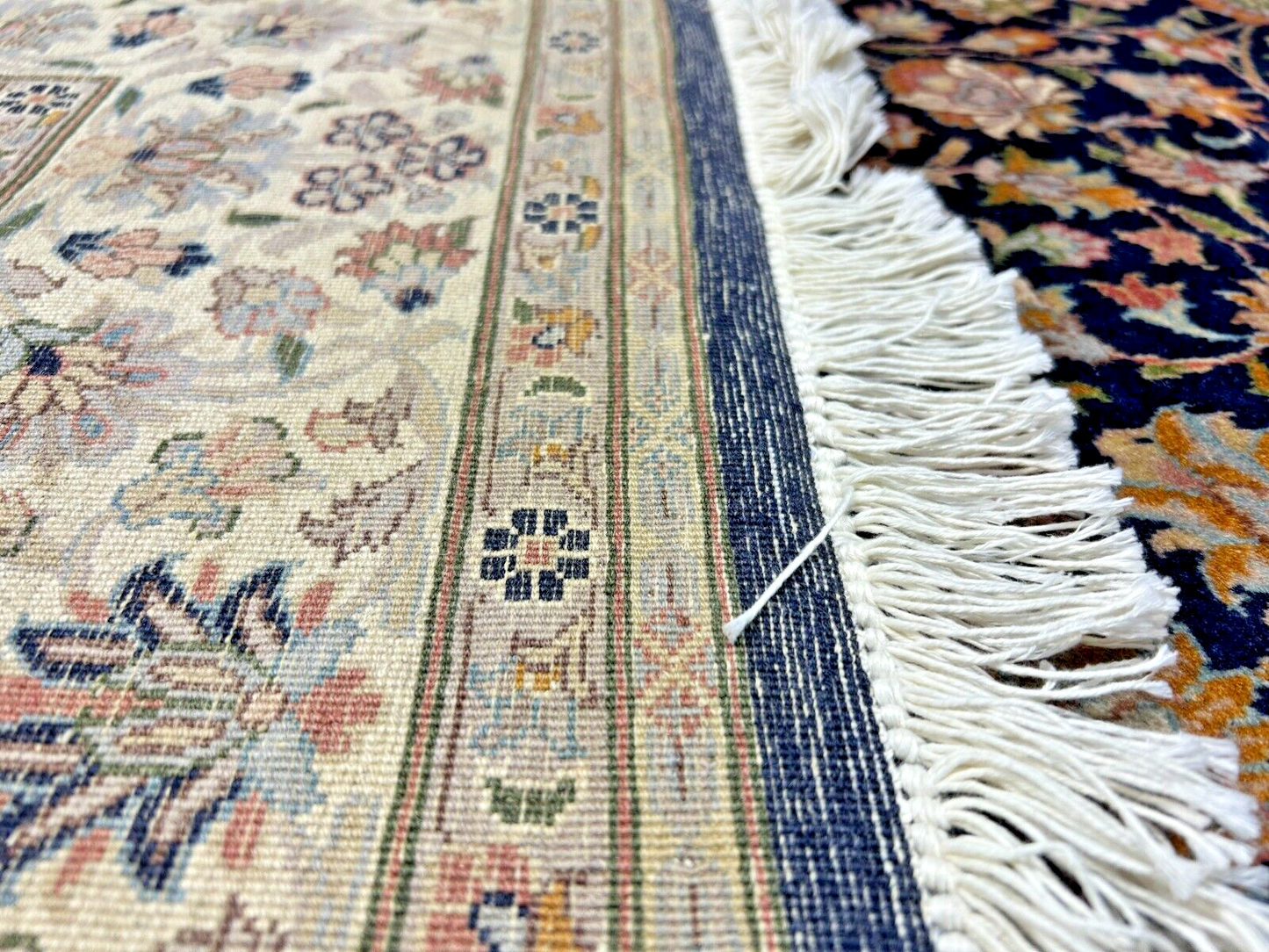 6'1"x9'4" Hand-Knotted 100% Wool Carpet - Pakpersian Kashane Area Rug