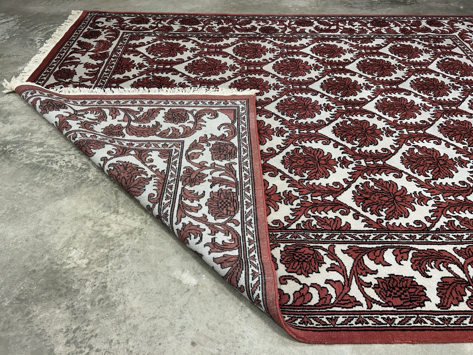 8’x9’11” Hand-Knotted 100% Wool Pile Oriental Area Rug - Carpet