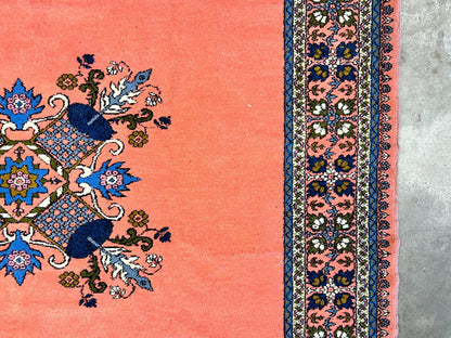 6'10"x9'1" Hand-Knotted 100% Wool Pile Morocco Carpet - Area Rug