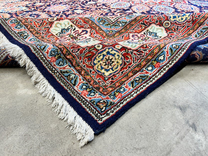 8'8"x12'6" Hand-Knotted 100% Wool Pile Kashmare Rug