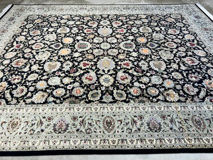 9'x12' Hand-Knotted 100% Wool Pile Sinopersian Carpet - Area Rug