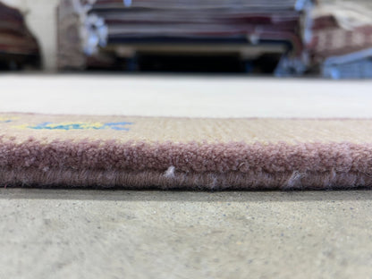 3'x5'3" Hand-Knotted 100% Wool Pile Nepali Area Rug - Carpet