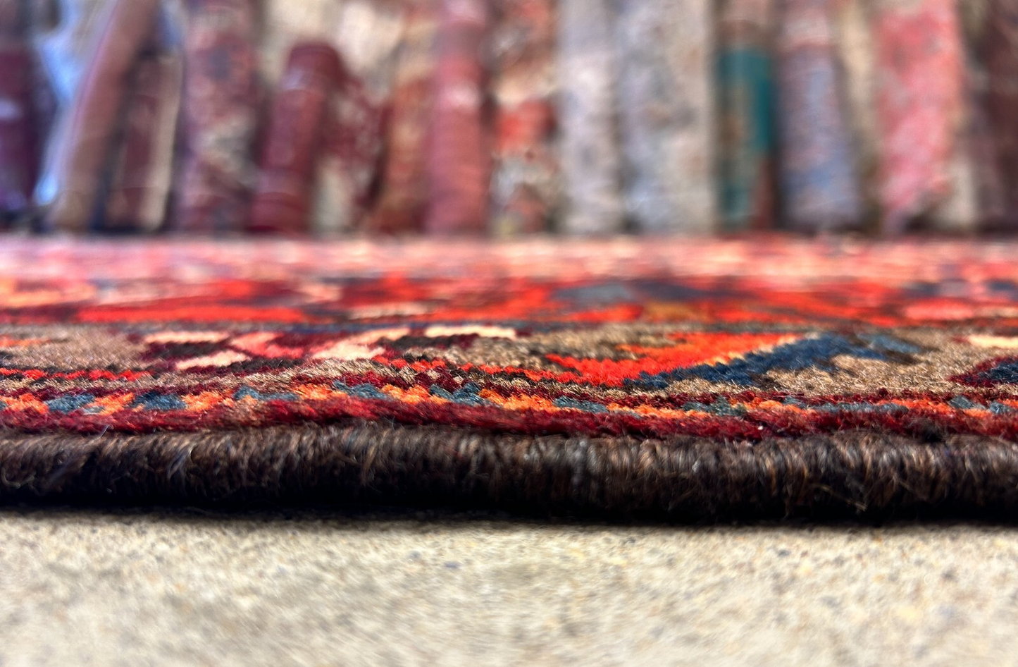 10'5"x12'8" Hand-Knotted 100% Wool Pile Bakhtiarie Rug