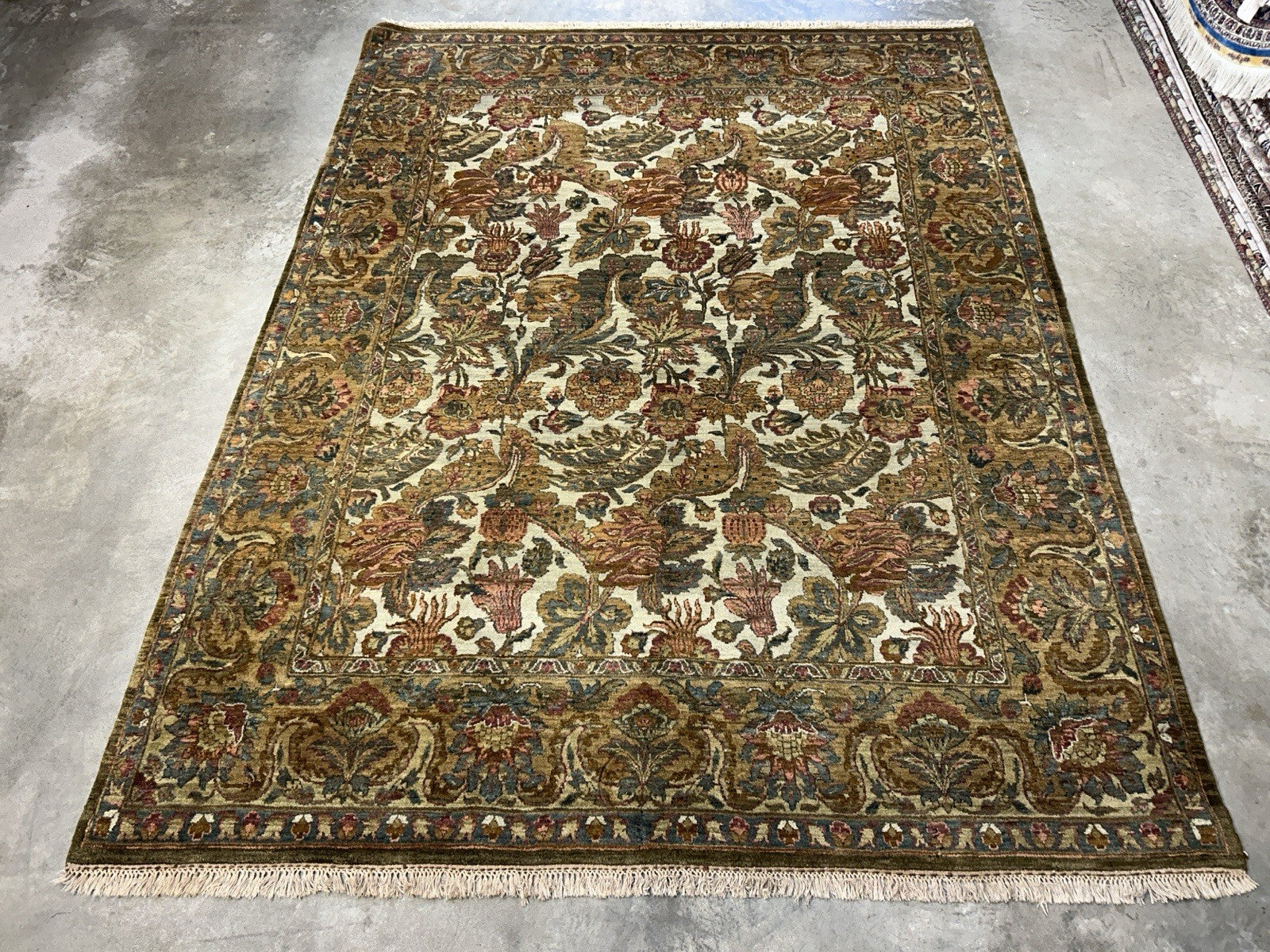 8’x10’ Hand-Knotted 100% Wool Pile Oriental Area Rug - Carpet