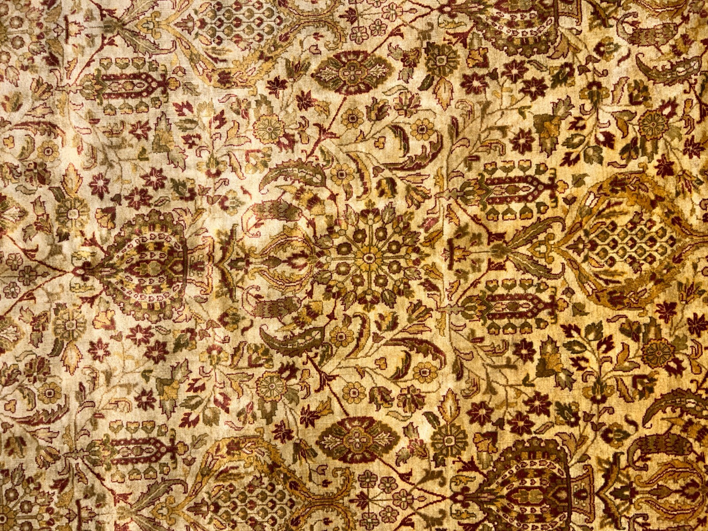 9'x11'9" Hand-Knotted 100% Wool Pile Oriental Rug