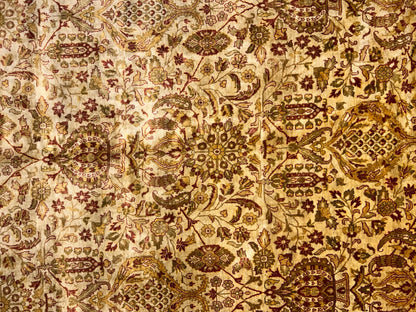 9'x11'9" Hand-Knotted 100% Wool Pile Oriental Rug