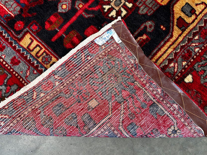 5'0" x 9'11" Hand-Knotted 100% Wool Pile Nahavande Area Rug - Carpet