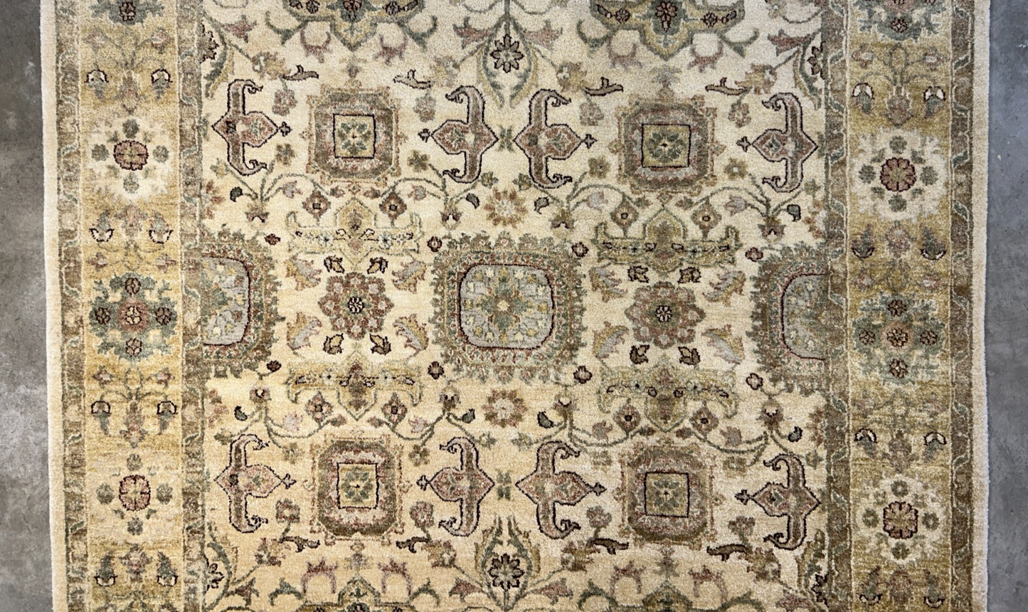 9'x12' Hand-Knotted 100% Wool Pile Oriental Rug