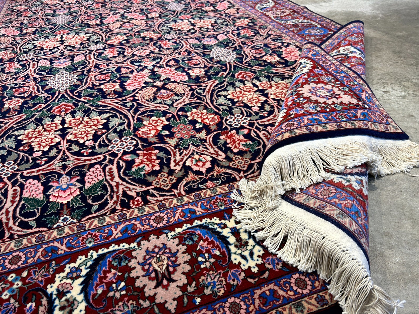 6'x9' Hand-Knotted 100% Wool Pile SinoPersian Carpet - Area Rug
