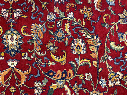 7'11"x9'7" Hand-Knotted 100% Wool Pile Qume Rug