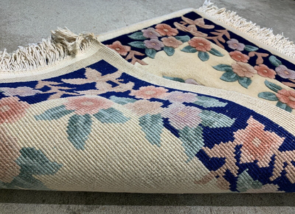 2'x3' Hand-Knotted 100% Wool Carpet - Area Rug