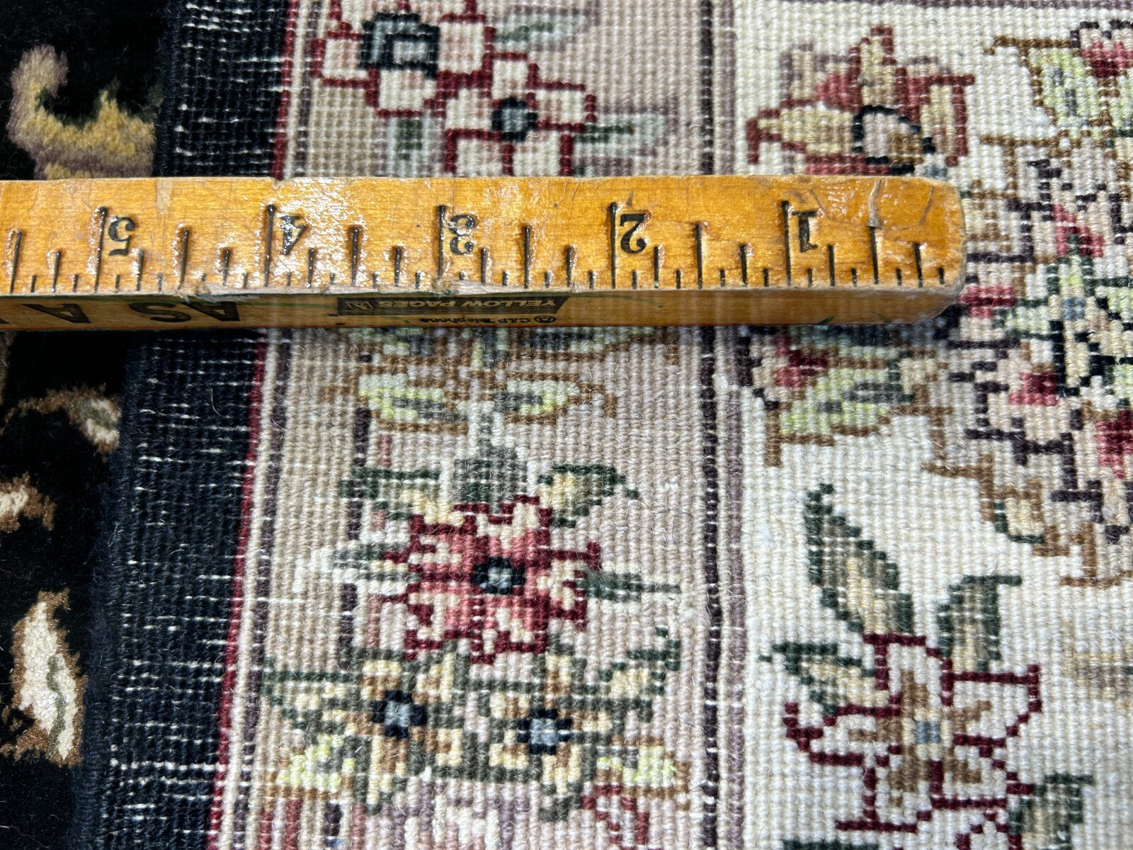 6'x9' Hand-Knotted 100% Wool Pile SinoPersian Carpet - Area Rug