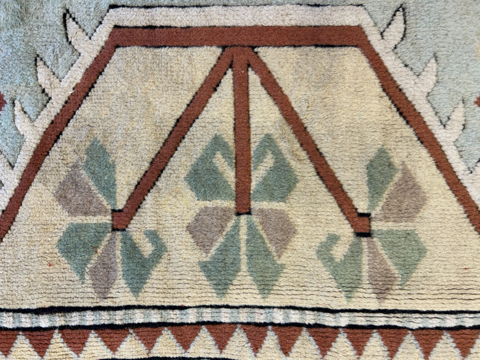 8'10"x11'8" Hand-Knotted 100%  Wool Pile Kazak Rug