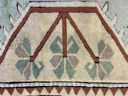 8'10"x11'8" Hand-Knotted 100%  Wool Pile Kazak Rug