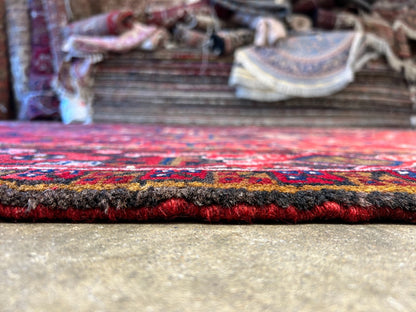 7'9"x11'2" Hand-Knotted 100% Wool Pile Herize Rug