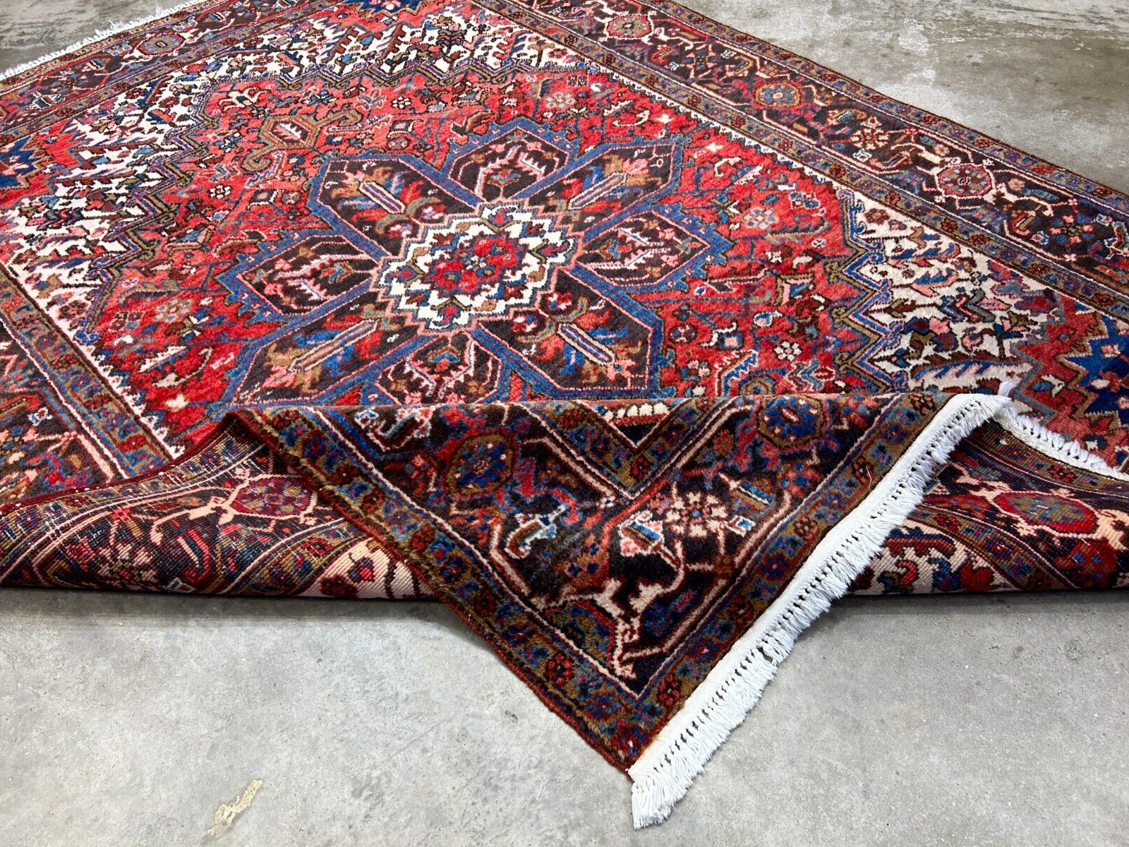 6'6"x8'10" Hand-Knotted 100% Wool Herize Carpet - Area Rug