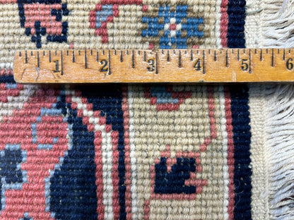 6'x9' Hand-Knotted 100% Wool Pile Indo-Serapi Carpet - Area Rug