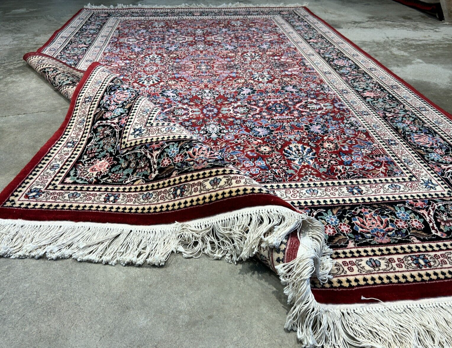 5'9"x8'9" Hand-Knotted 100% Wool Pile SinoPersian Carpet - Area Rug
