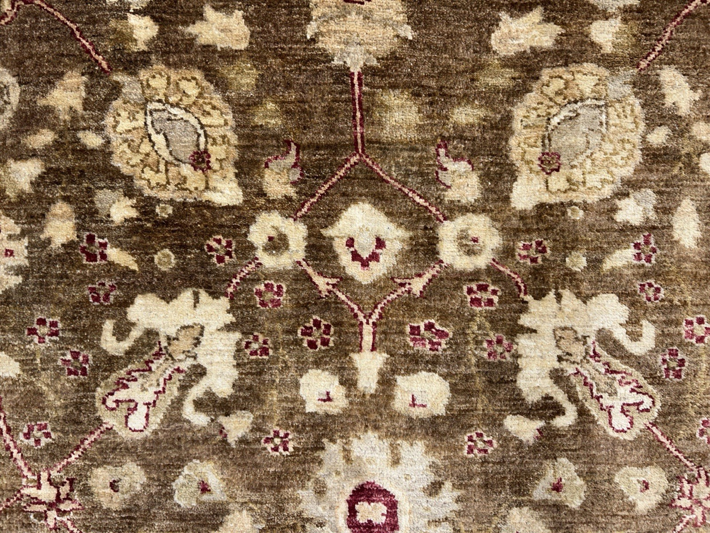 8’1”x9’11” Hand-Knotted 100% Wool Pile Oriental Area Rug - Carpet